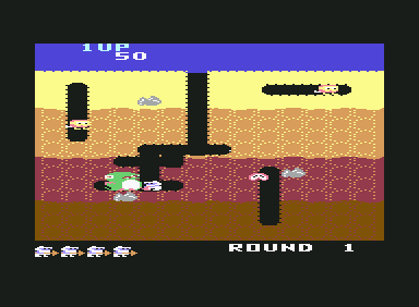 Dig Dug screenshot 4 for Commodore 64